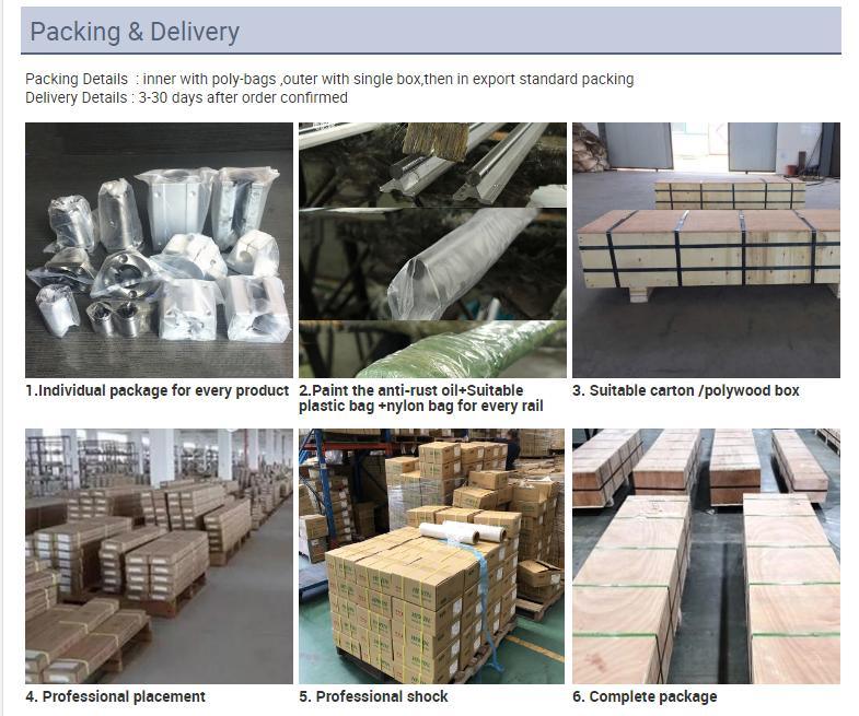 Taiwan Hiwin High Quality Heavy Load Hgw30hc Linear Block Hgw30 Hgw30cc Hgw35cc Hgw35hc Linear Guide Rail Slider